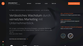 Screenshot of Zielgestalt